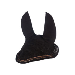 Bonnet anti-mouches Rosegold Glamour Style HKM Marron / or rose