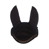 Bonnet anti-mouches Rosegold Glamour Style HKM Blanc / or rose