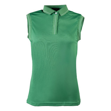 Polo femme Catherine sans manches HKM Vert Polo femme Catherine sans manches HKM Vert