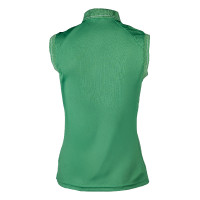 Polo femme Catherine sans manches HKM Vert