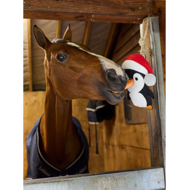 Jouet pour chevaux LeMieux Pingouin Blanc