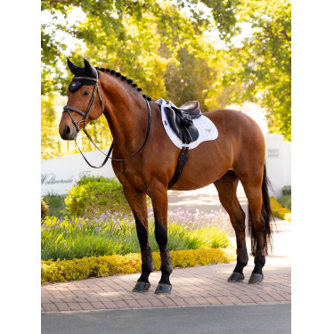 Tapis de selle LeMieux Loire Square mixte Blanc