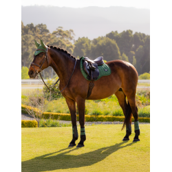 Tapis de selle LeMieux Loire Square mixte Vert hunter