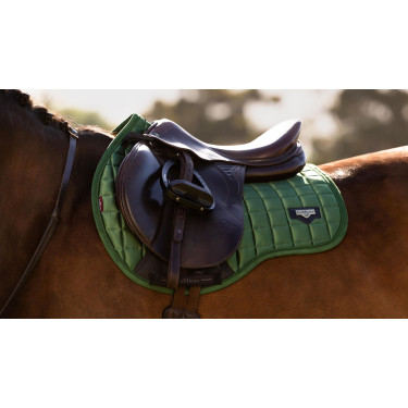 Tapis de selle LeMieux Loire Square mixte Vert hunter