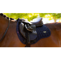 Tapis de selle LeMieux Loire Square mixte Marine Bleu marine