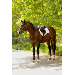 Tapis LeMieux GP Square Coton Blanc Tapis LeMieux GP Square Coton Blanc