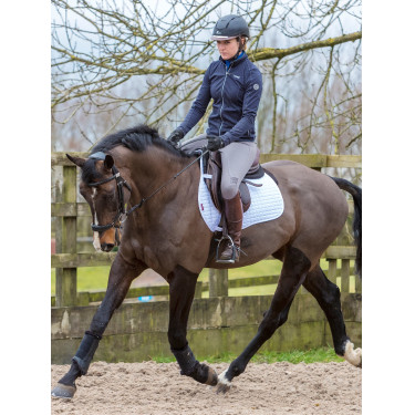 Tapis LeMieux GP Square Coton Blanc Tapis LeMieux GP Square Coton Blanc