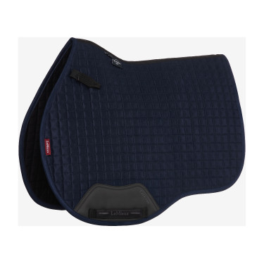 Tapis LeMieux Reflective Suede Mixte GP Square Marine Bleu marine