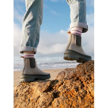 Boots en caoutchouc LeMieux Chelsea Bramshaw Stone Gris