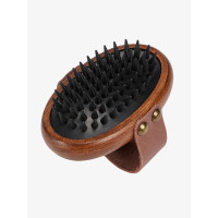 Brosse de massage LeMieux Artisan Marron