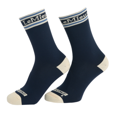 Chaussettes anti-ampoules LeMieux x Sealskinz Marine Bleu marine