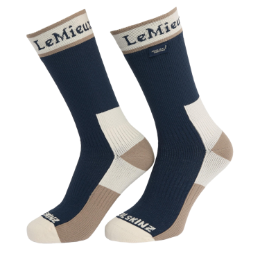 Chaussettes imperméables LeMieux x Sealskinz Marine Bleu marine Chaussettes imperméables LeMieux x Sealskinz Marine Bleu marine