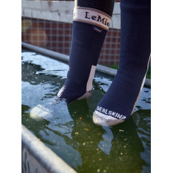 Chaussettes imperméables LeMieux x Sealskinz Marine Bleu marine