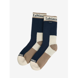 Chaussettes imperméables LeMieux x Sealskinz Marine Bleu marine