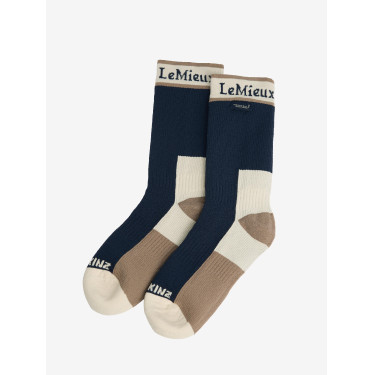 Chaussettes imperméables LeMieux x Sealskinz Marine Bleu marine