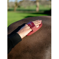 Étrille en caoutchouc LeMieux Rouge