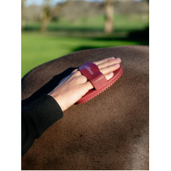 Étrille en caoutchouc LeMieux Rouge Étrille en caoutchouc LeMieux Rouge