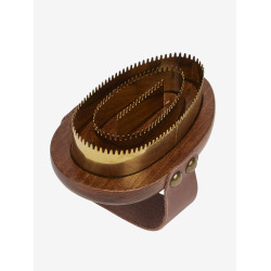 Étrille métallique LeMieux Artisan Marron