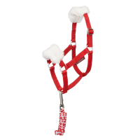 Longe et Licol Hobby Horse LeMieux de Noël Rouge Longe et Licol Hobby Horse LeMieux de Noël Rouge