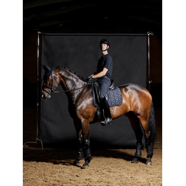 Tapis de dressage LeMieux moulé ProForm Marine Bleu marine