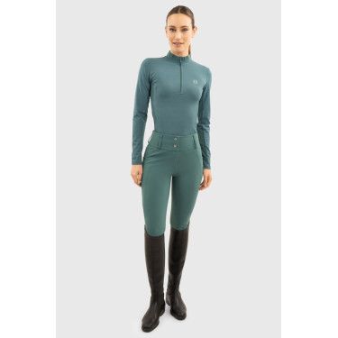 Polo Technique Harcour Tess femme Paon Bleu