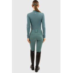 Polo Technique Harcour Tess femme Paon Bleu
