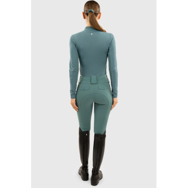 Polo Technique Harcour Tess femme Paon Bleu