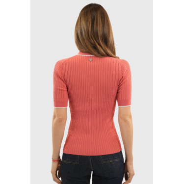 Polo Harcour Bethanie femme Pamplemousse Rose