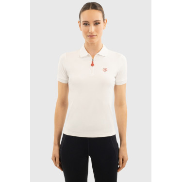 Polo Harcour Bridget femme Blanc