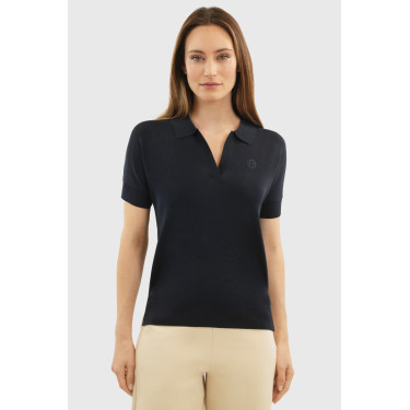 Polo Harcour Babeth femme Marine Bleu marine