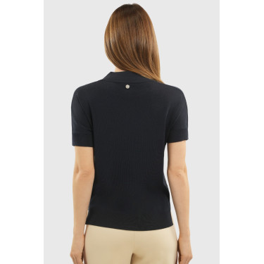 Polo Harcour Babeth femme Marine Bleu marine