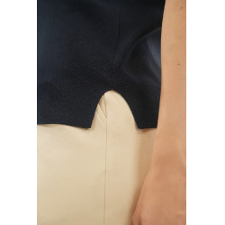 Polo Harcour Babeth femme Marine Bleu marine