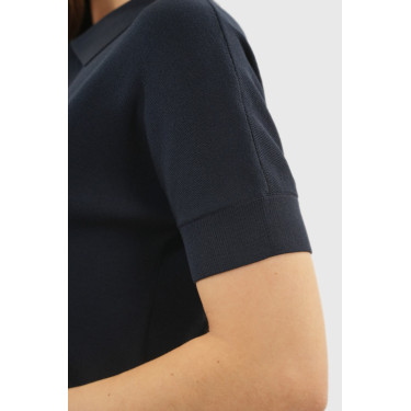 Polo Harcour Babeth femme Marine Bleu marine