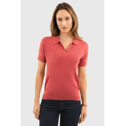 Polo Harcour Babeth femme Pamplemousse Rose