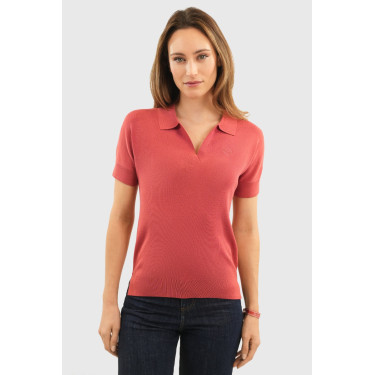 Polo Harcour Babeth femme Pamplemousse Rose