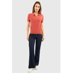 Polo Harcour Babeth femme Pamplemousse Rose