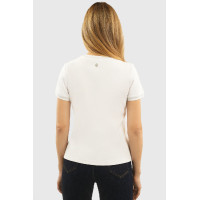 T-shirt Harcour Belsara femme Blanc T-shirt Harcour Belsara femme Blanc