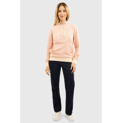 Sweat Harcour Sama femme Pamplemousse jump shell Rose