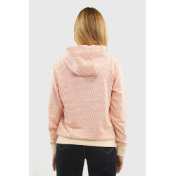 Sweat Harcour Sama femme Pamplemousse jump shell Rose