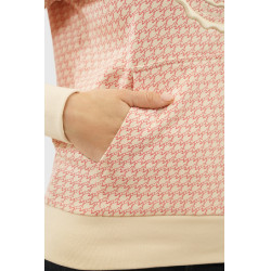 Sweat Harcour Sama femme Pamplemousse jump shell Rose