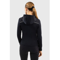 Sweat Zippé Harcour Bryssea Marine Bleu marine