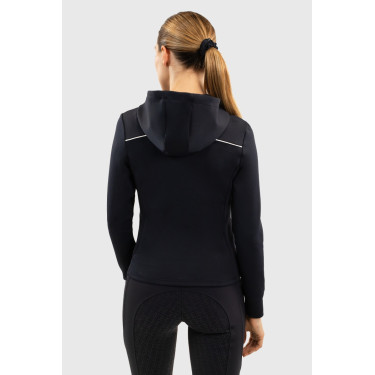 Sweat Zippé Harcour Bryssea Marine Bleu marine