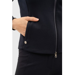 Sweat Zippé Harcour Bryssea Marine Bleu marine