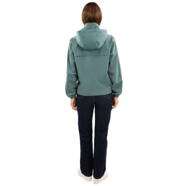 Veste Harcour Boreal femme Paon Bleu