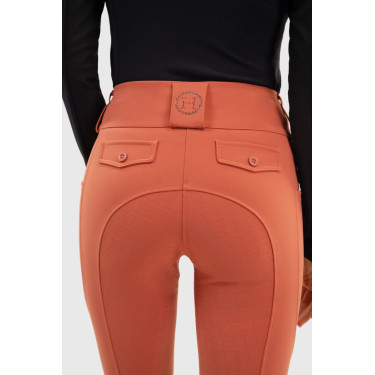 Pantalon équitation Ludivine Harcour Pamplemousse Rose