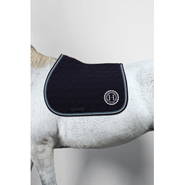 Tapis de selle Harcour Belle Marine Bleu marine