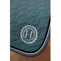 Tapis de selle Harcour Belle Paon Bleu