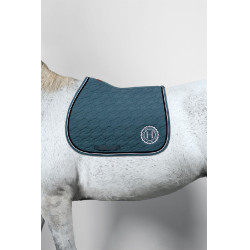 Tapis de selle Harcour Belle Paon Bleu