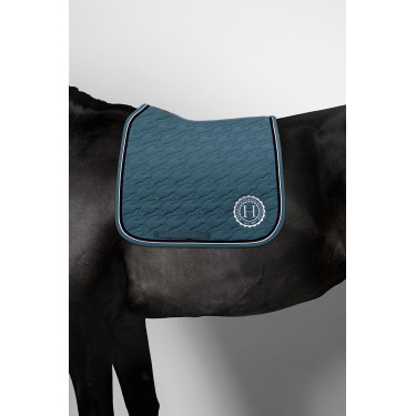 Tapis de selle Harcour Belle Paon Bleu