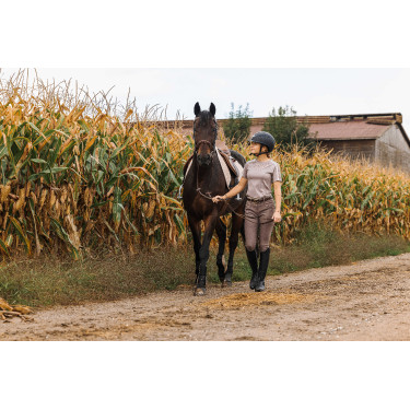 Pantalon Equithème Originals Jessie Taupe Marron Pantalon Equithème Originals Jessie Taupe Marron